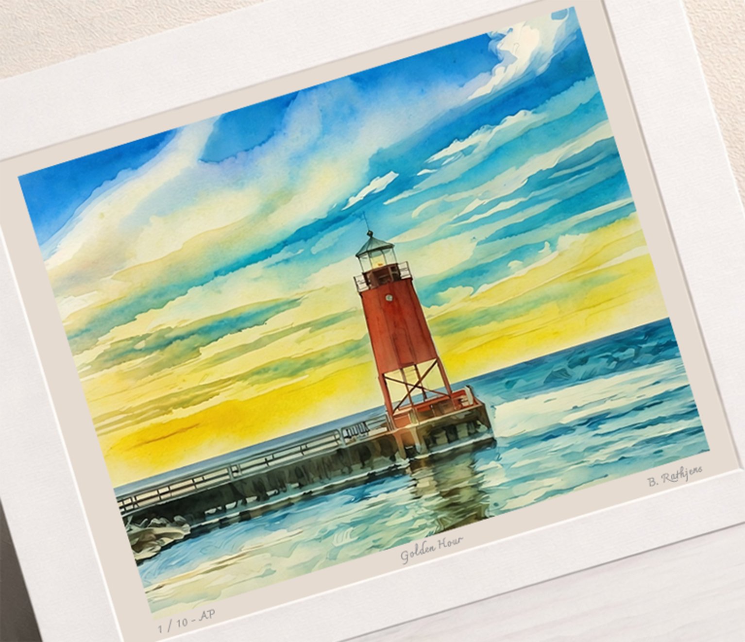 Golden Hour – Limited Edition Giclée Fine Art Print