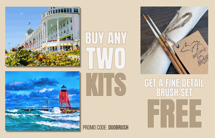 BUY ANY 2 KITS GET A FREE BRUSH SET