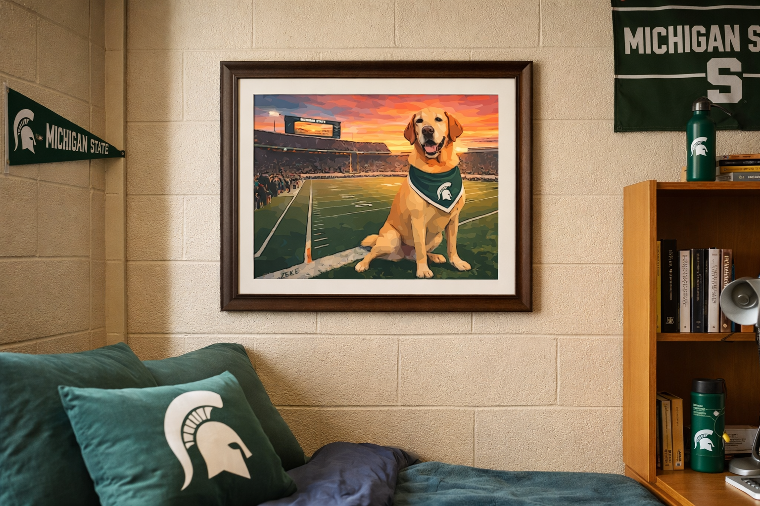 Zeke the Wonder Dog Michigan State University