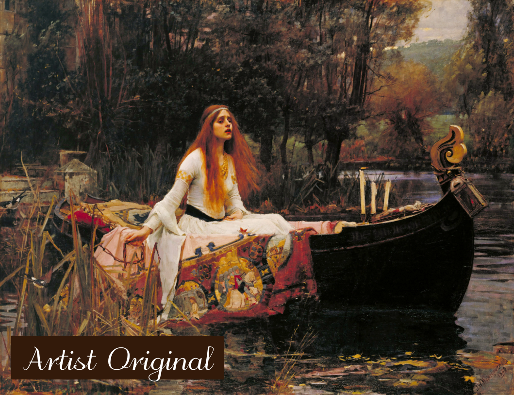 John William Waterhouse’s The Lady of Shalott (1888) Paint-By-Number Kit