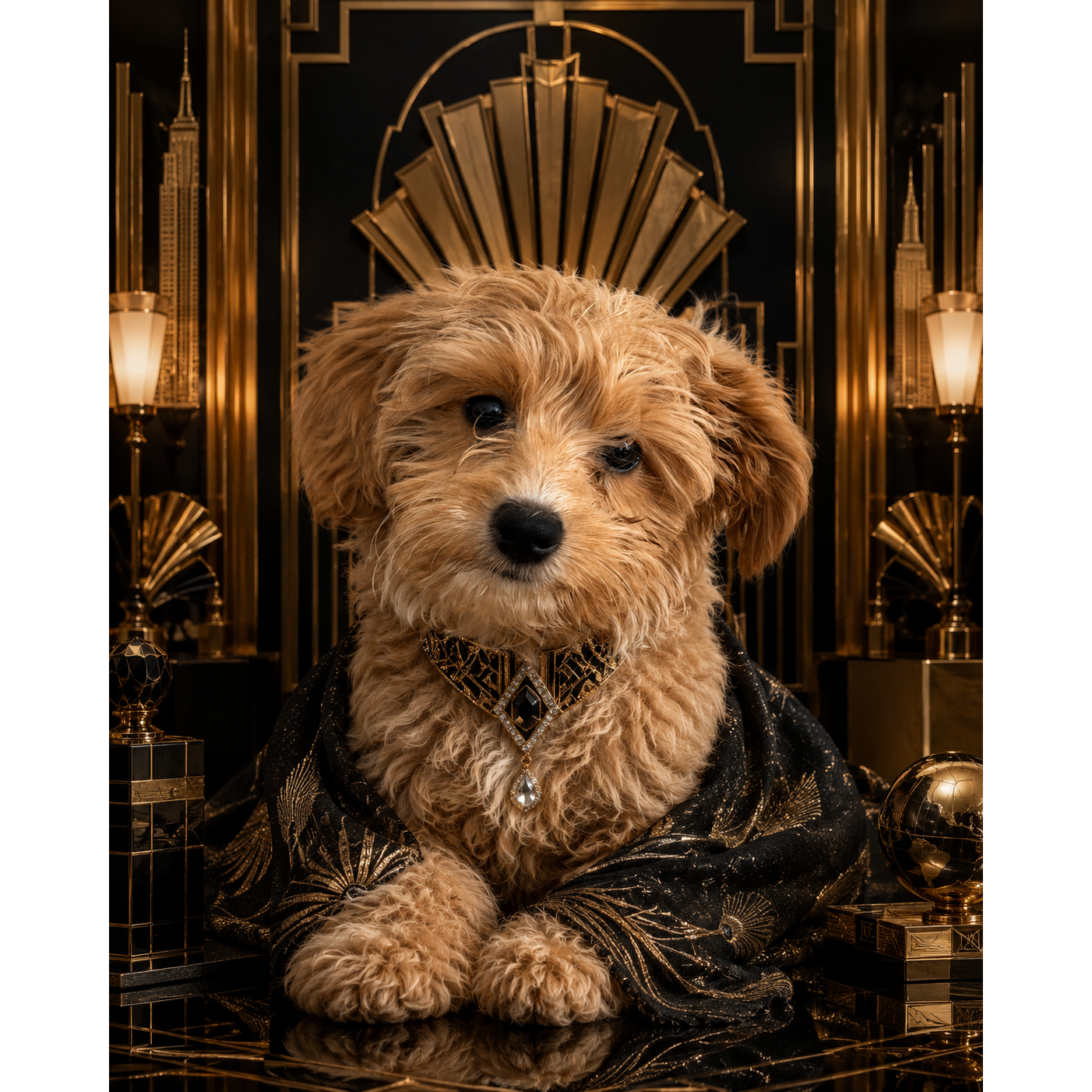 The Deco Jewel: Custom Pet Paint-by-Number Kit