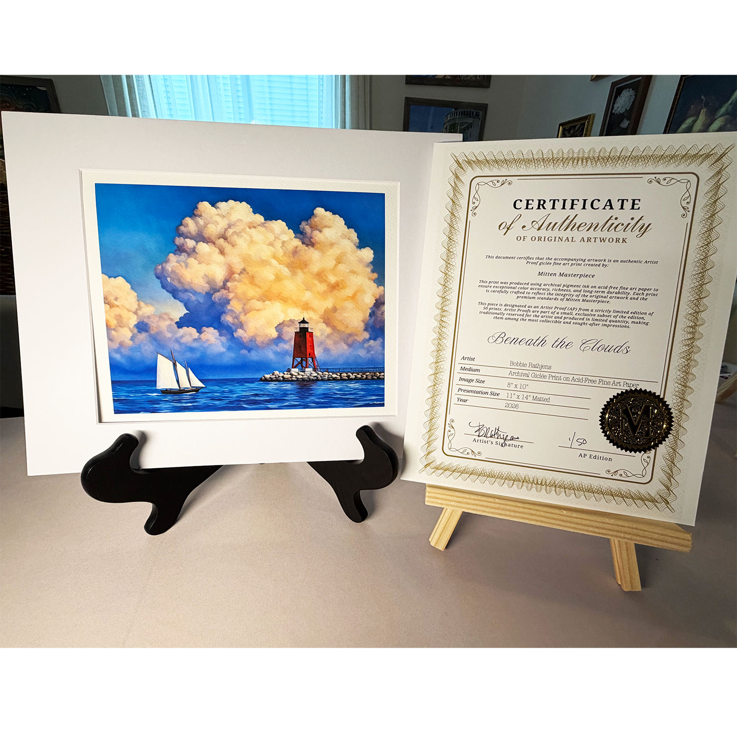 Beneath the Clouds – Limited Edition Giclée Fine Art Print