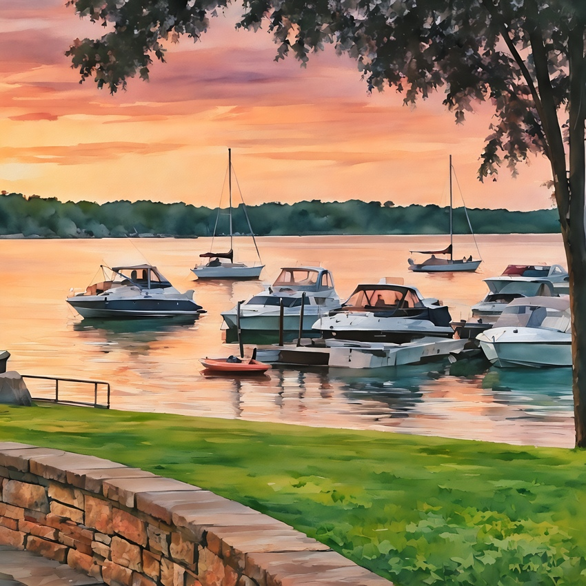 An Evening Painting Charlevoix– A Paint-by-Number Workshop