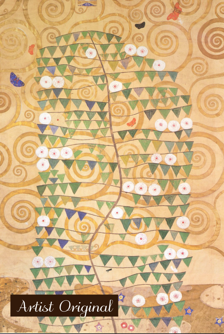 Gustav Klimt's Cartoon for the Frieze of the Villa (1901–1902) (Paint-By-Number Kit)