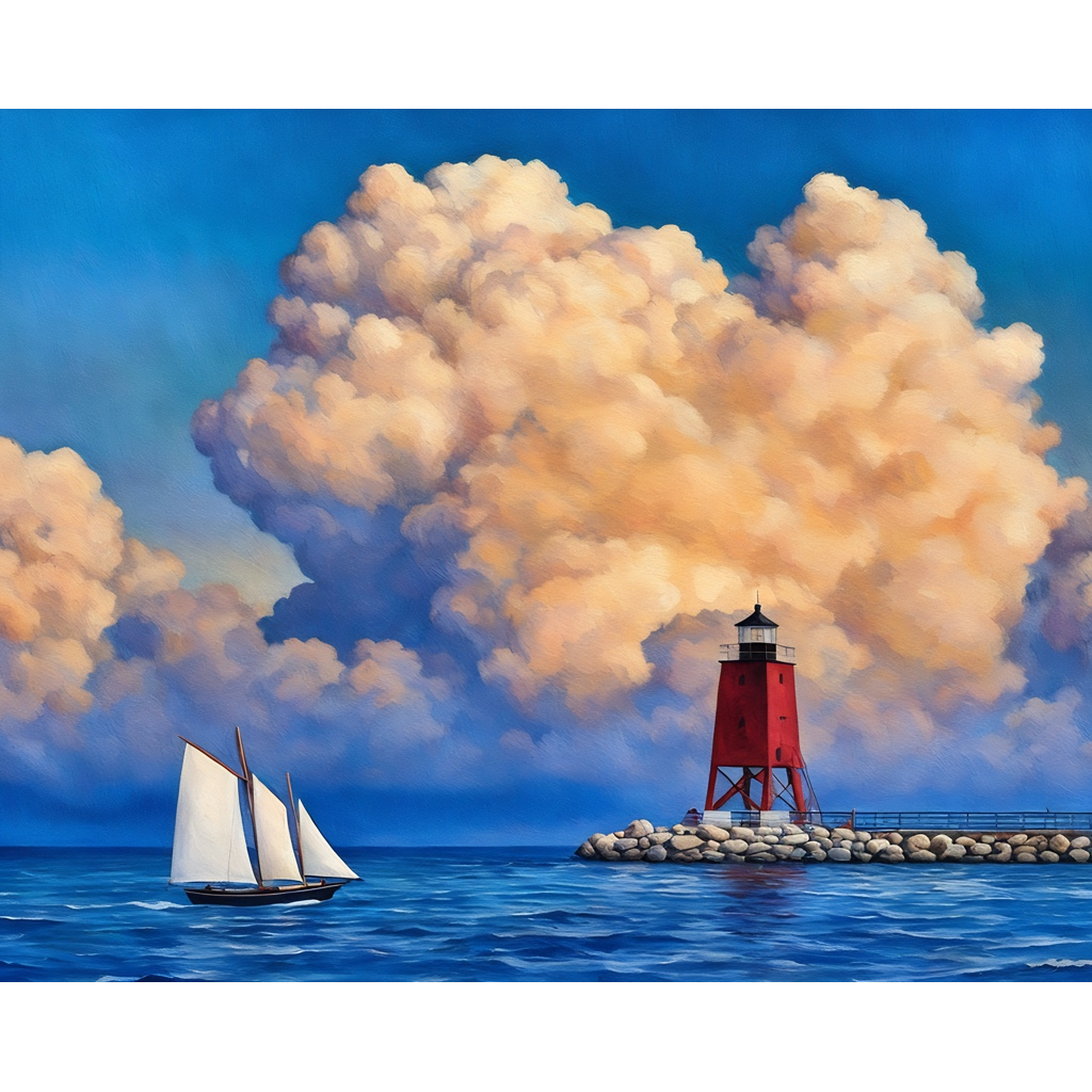 Beneath the Clouds – Limited Edition Giclée Fine Art Print