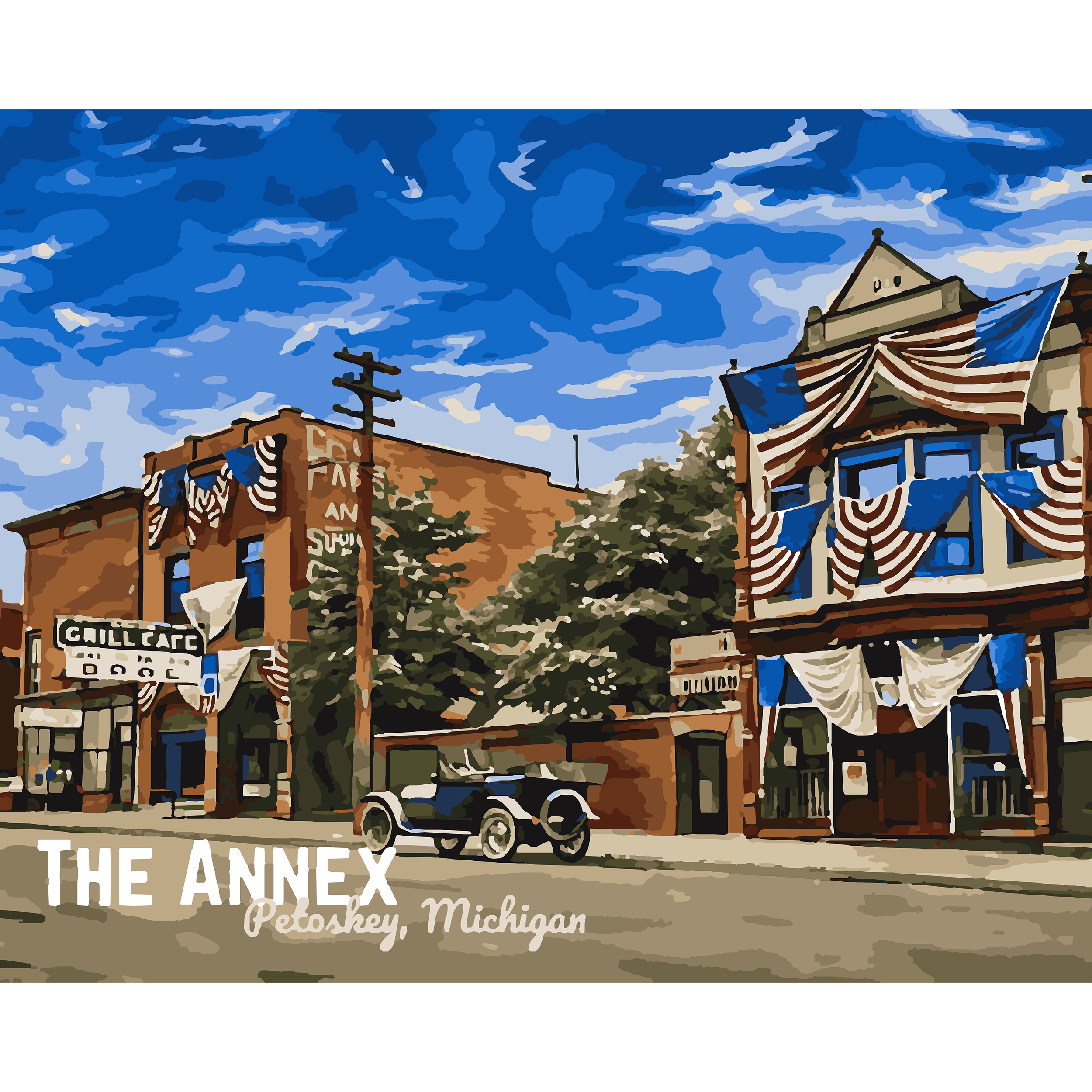 Ernest Hemingway: The Annex - Petoskey Paint-By-Number Kit