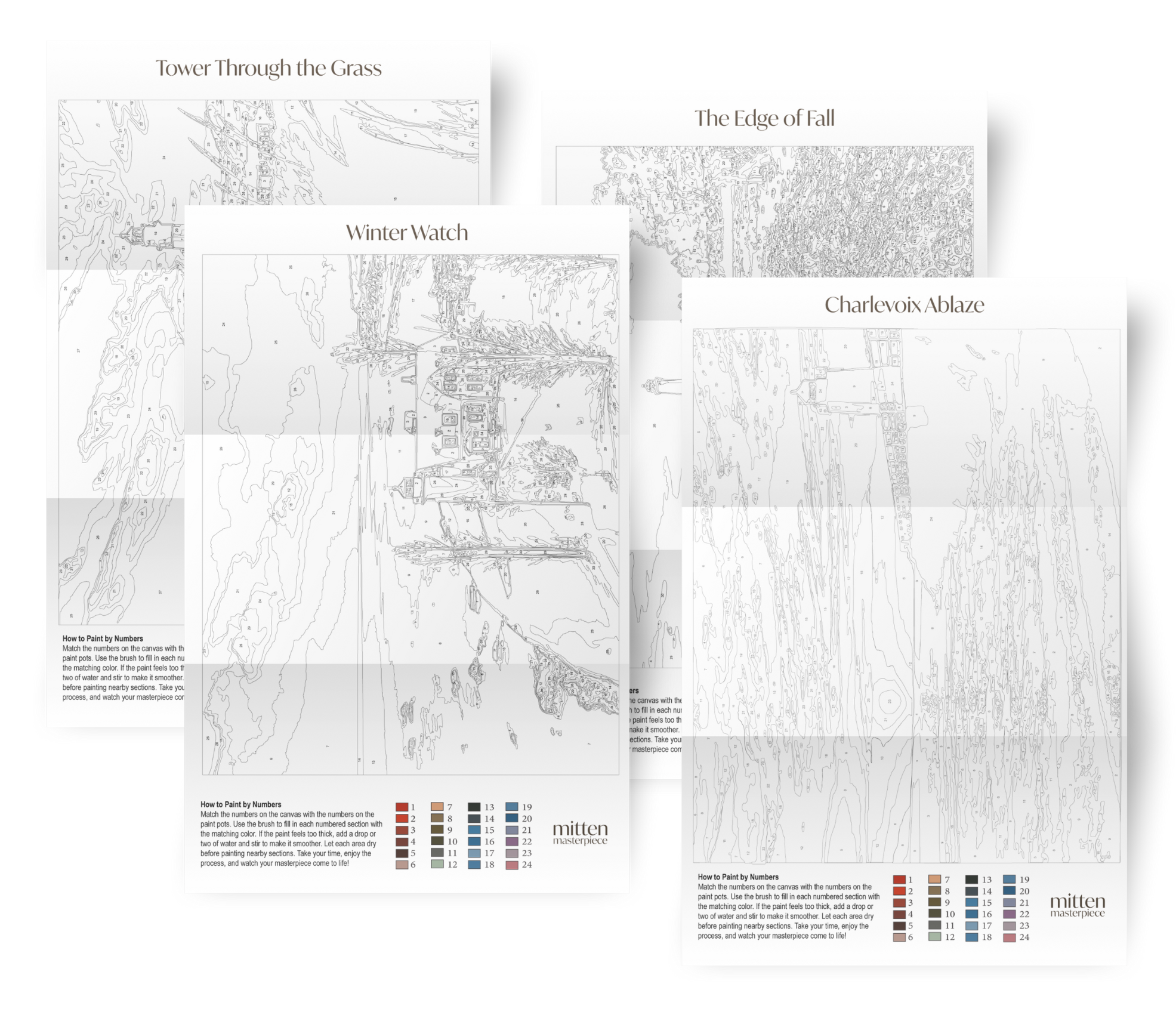 Lighthouses of the Great Lakes Reference Sheets