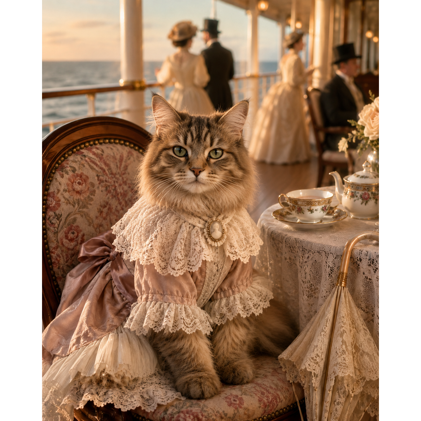 The Grand Voyage: Custom Pet Paint-by-Number Kit