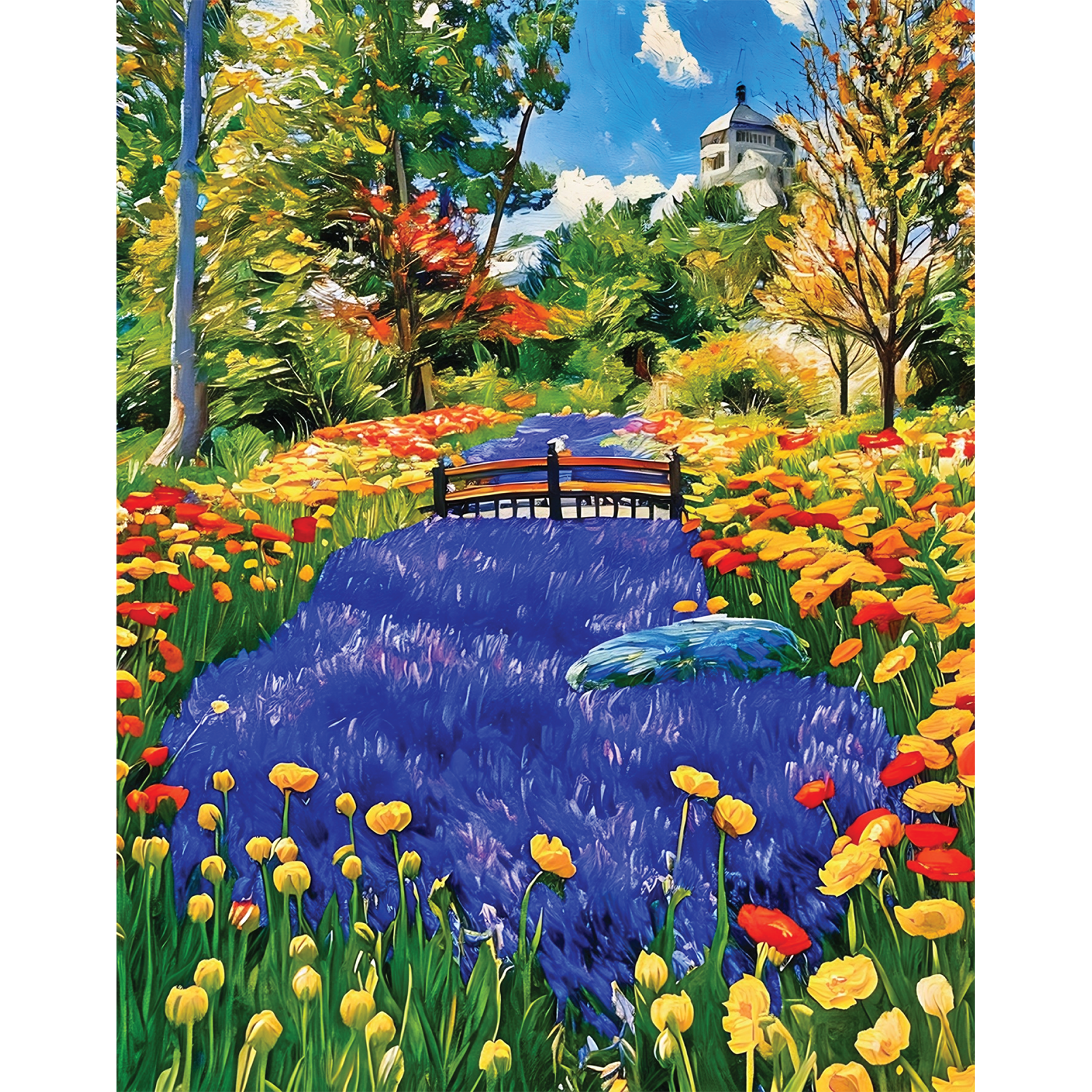 The Secret Garden at the Grand Hotel – Giclée Fine Art Print