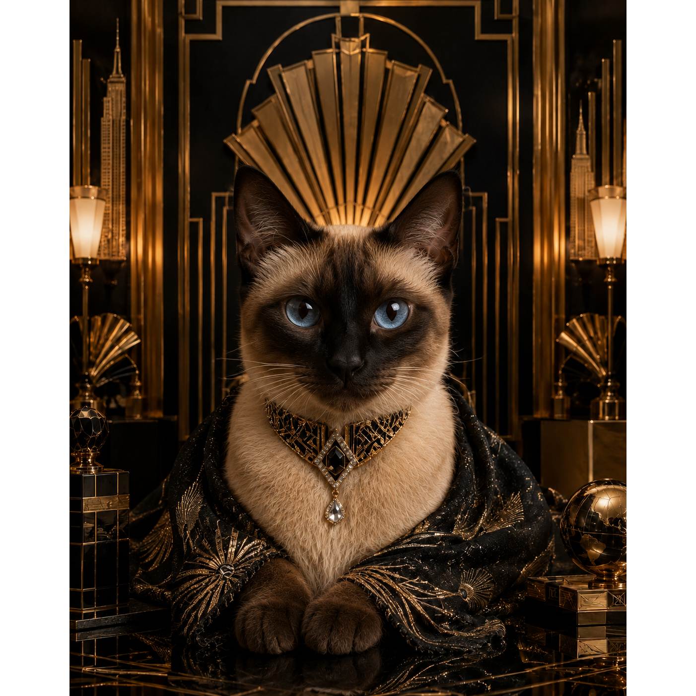 The Deco Jewel: Custom Pet Paint-by-Number Kit