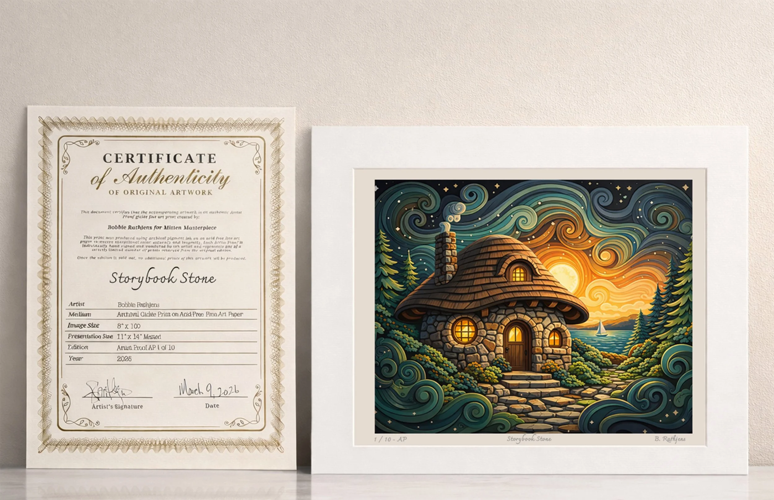 Storybook Stone – Limited Edition Giclée Fine Art Print
