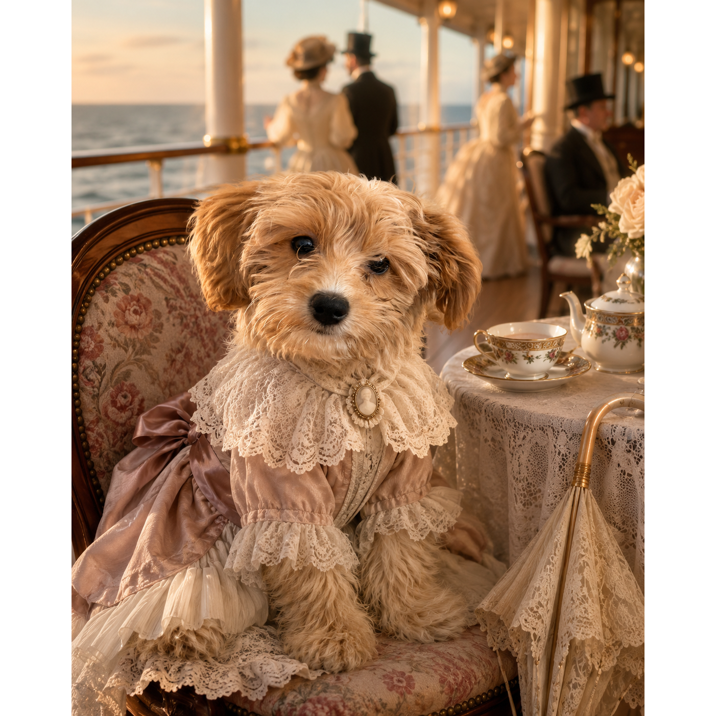 The Grand Voyage: Custom Pet Paint-by-Number Kit
