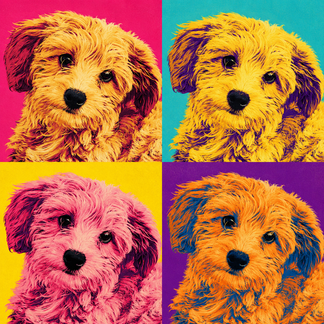 The Pop Icon: Custom Pet Paint-by-Number Kit