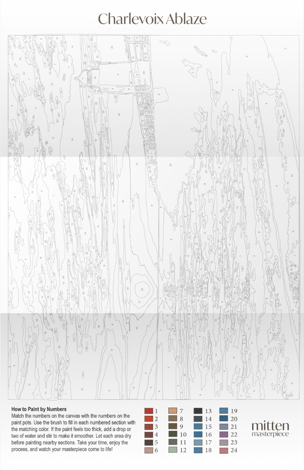 Charlevoix Ablaze Reference Sheet