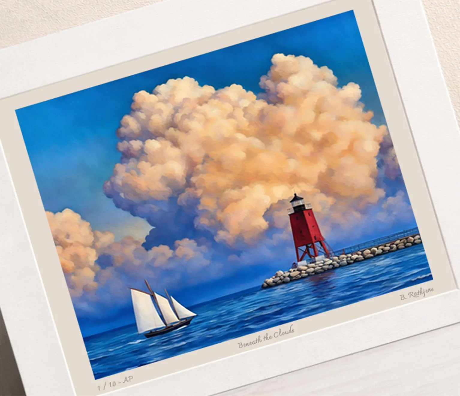 Beneath the Clouds – Limited Edition Giclée Fine Art Print
