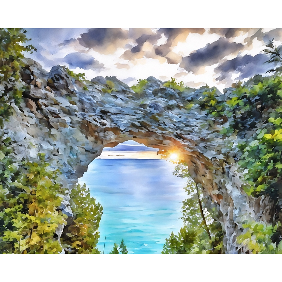 The Majesty of Arch Rock – Limited Edition Giclée Fine Art Print