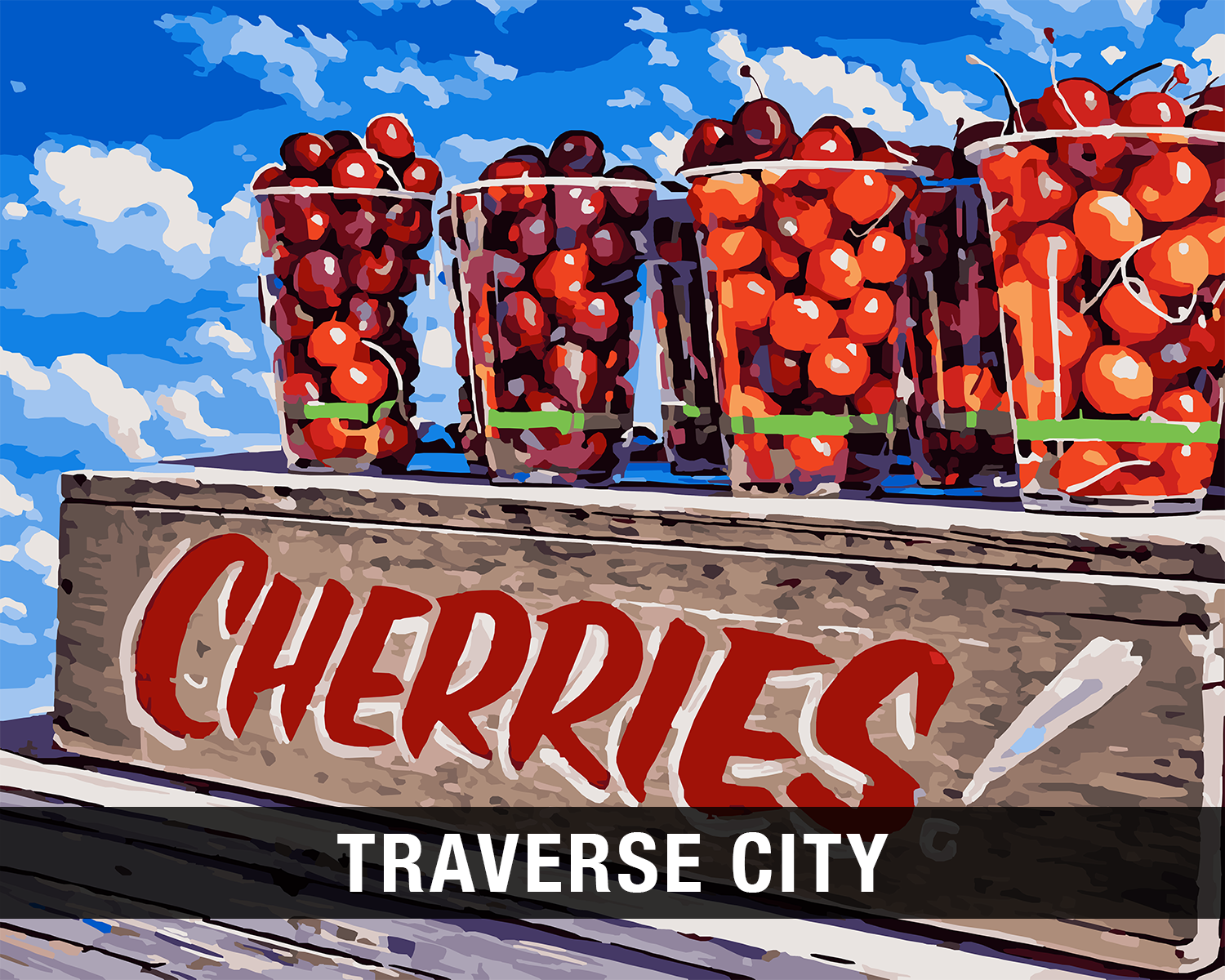 Traverse City Paint-by-Number Kits