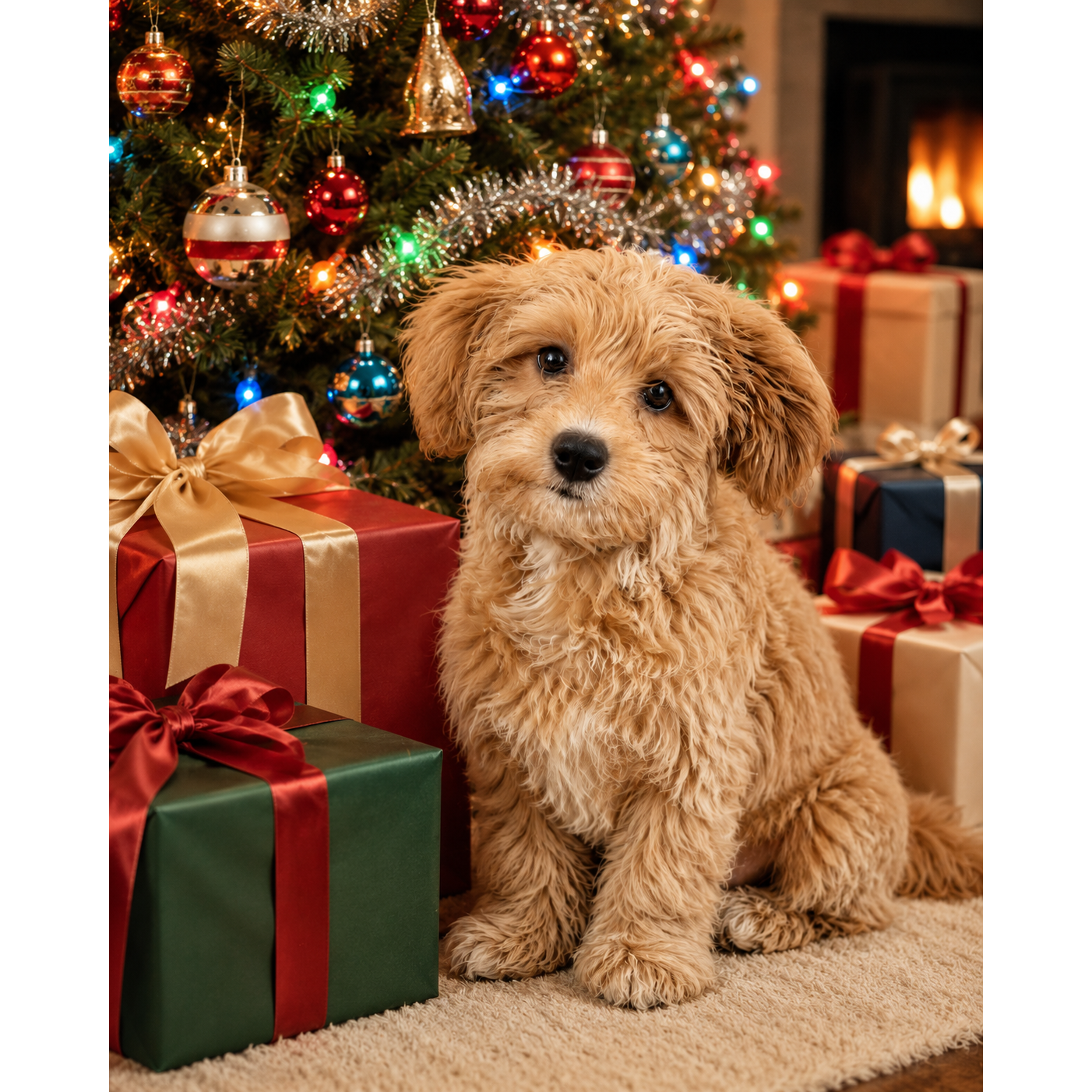 The Christmas Keepsake: Custom Pet Paint-by-Number Kit
