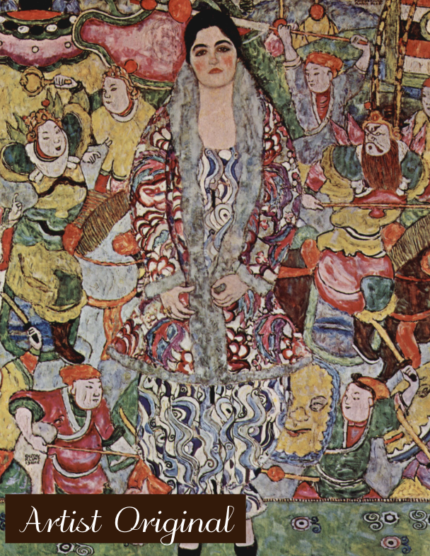 Gustav Klimt's Fredericke Maria Beer (1916) (Paint-By-Number Kit)