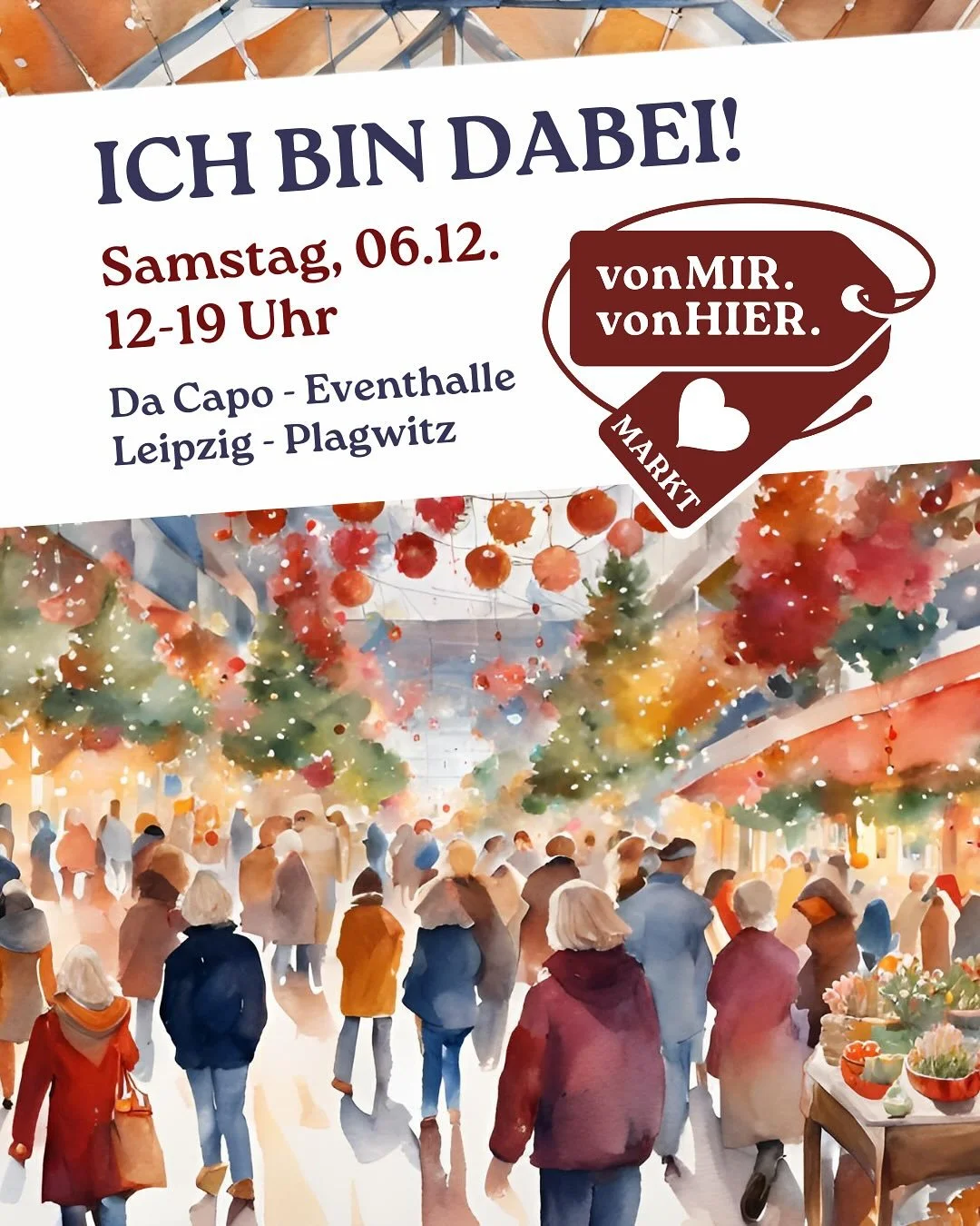 Auch die Glasstrahlerei Leipzig ist dieses Jahr mit einem Stand dabei!