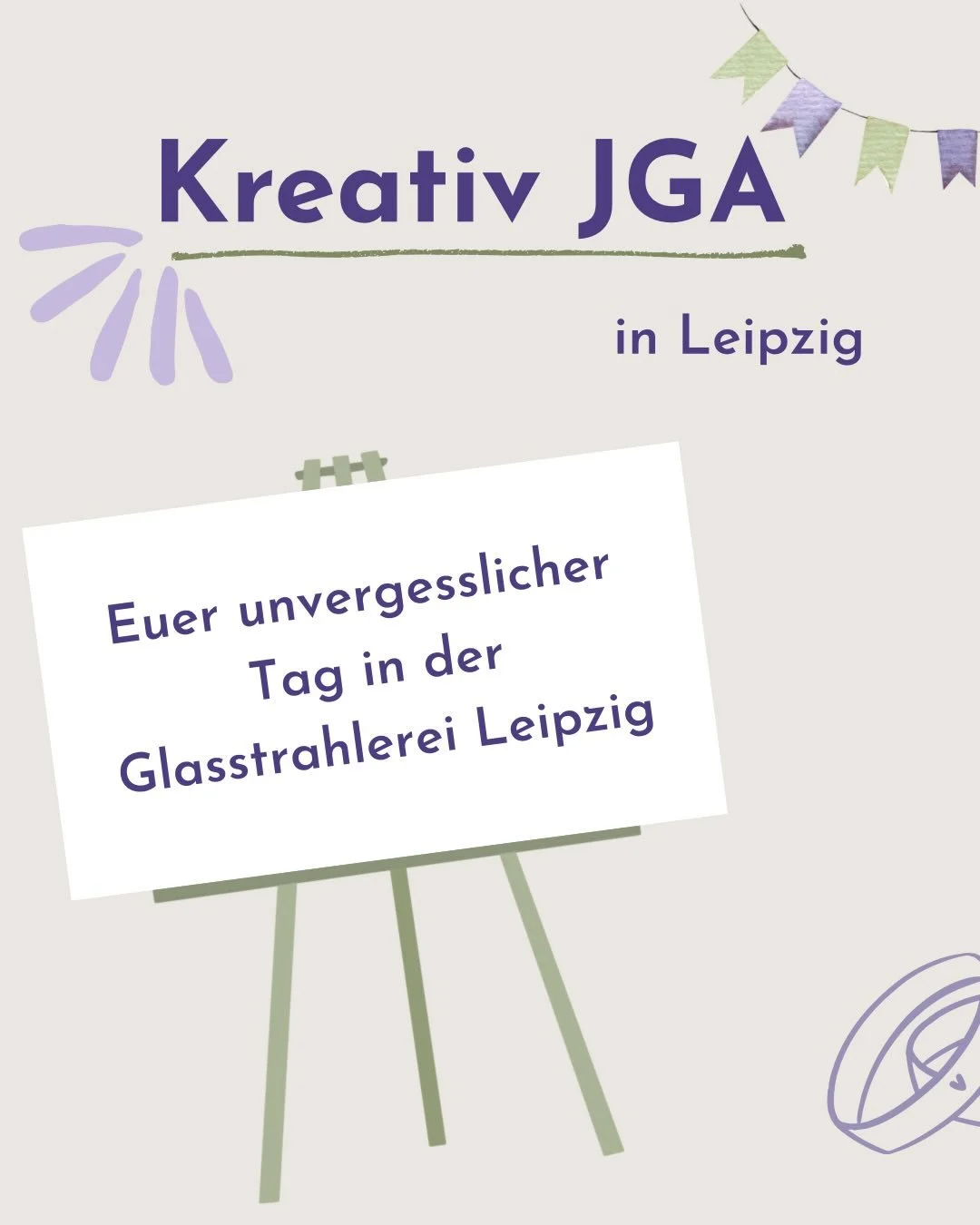 Trauzeuginnen aufgepasst 🥂💎

Egal ob &bdquo;RIP Single Life&ldquo; in Glitzerschwarz oder edles Gold f&uuml;r die &bdquo;Bride to be&ldquo; &ndash; bei uns wird euer JGA zum kreativen Highlight!

Warum bei uns feiern?

1️⃣ 2 Stunden gemeinsam kreat