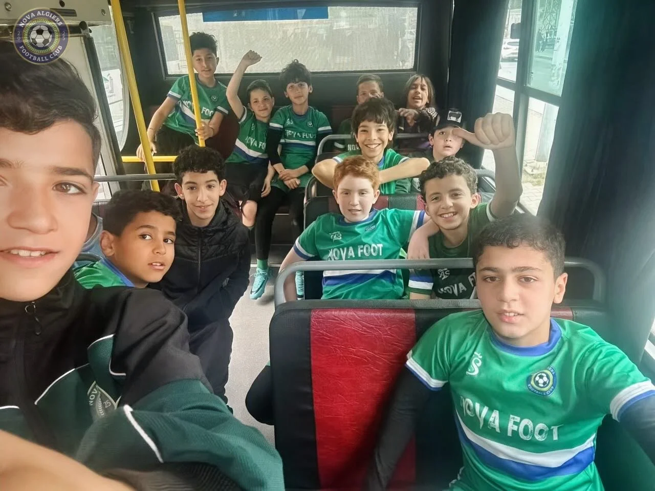 Let&rsquo;s go family! 🚌 ⚽️ #novafootfc #football