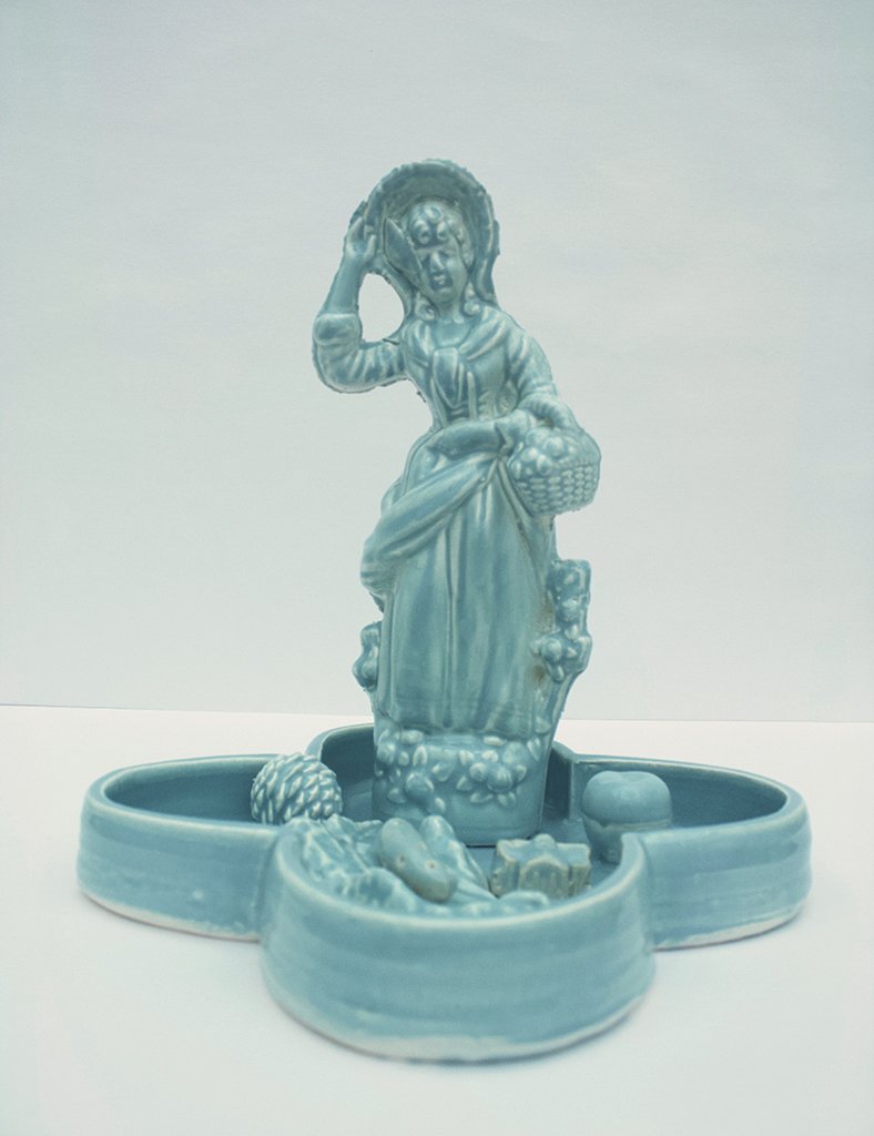  Charm Sweet Pop , Candy Dish Series, 10.75 x 10.5" x 10.5", Porcelain and slip cast porcelain, 2019																		