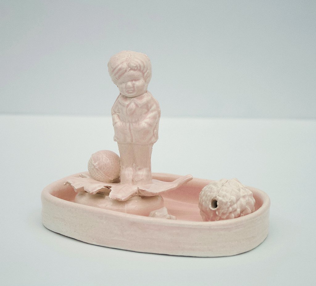  Gumdrop , Candy Dish Series, 5" x 5.75" 4.25", Porcelain and slip cast porcelain, 2019																	