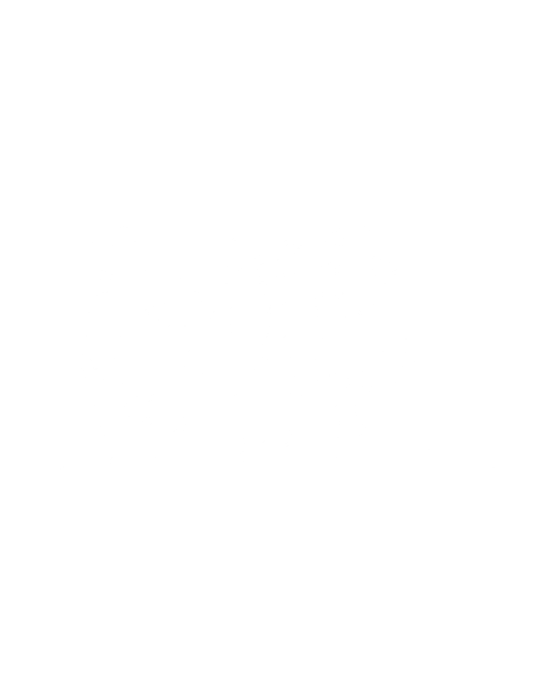 Line drawing of five fingers with nails resting on a surface, depicted in white lines on a black background.