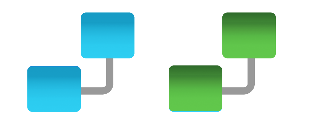 Variations I created for the relationship icon