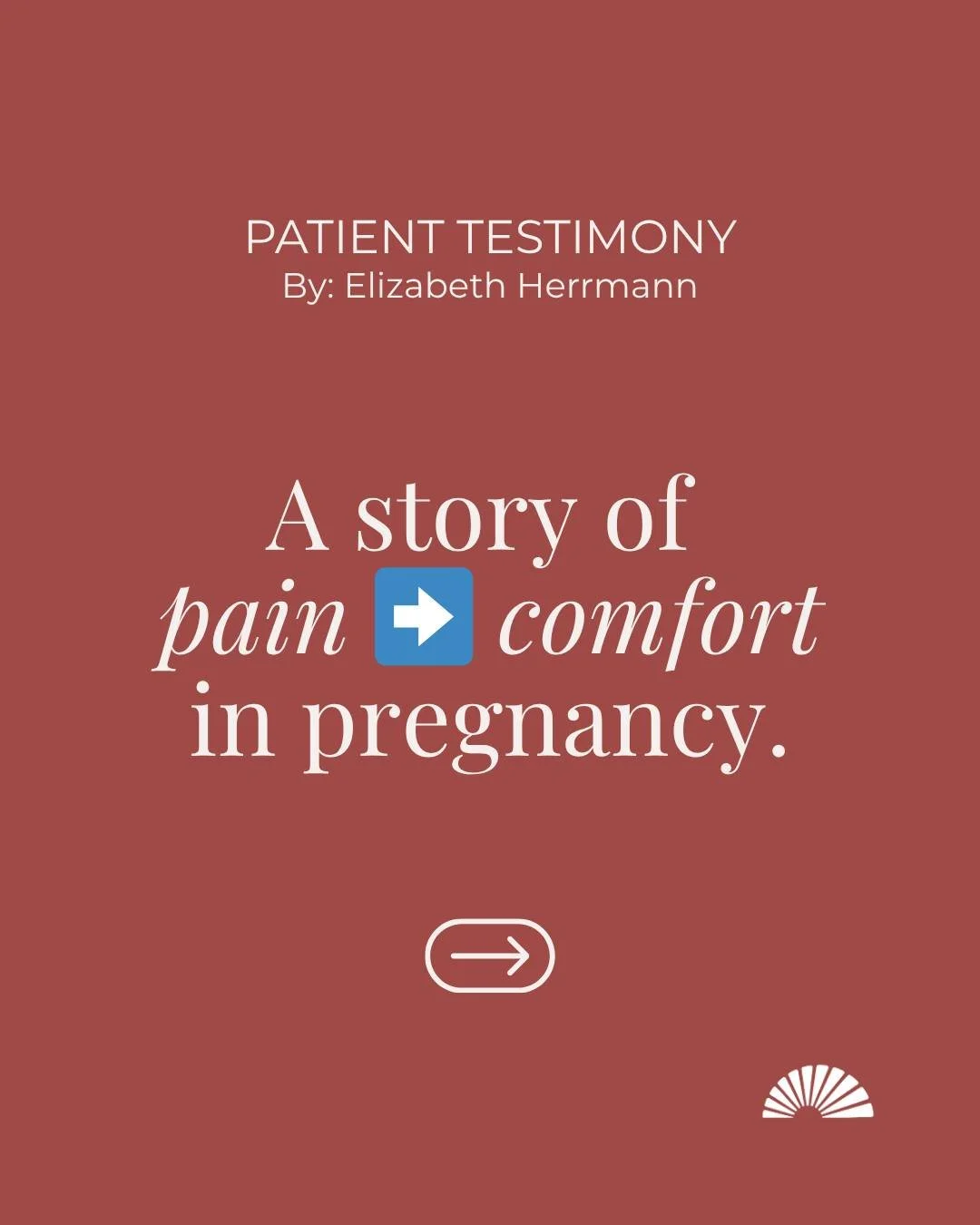 ✨ From Pain ➡️ Comfort in Pregnancy ✨

We&rsquo;re so honored to walk alongside women like Elizabeth on their pregnancy + postpartum journeys.

Every mama deserves support, relief, and a plan that helps her feel strong again. 💛 You don&rsquo;t have 