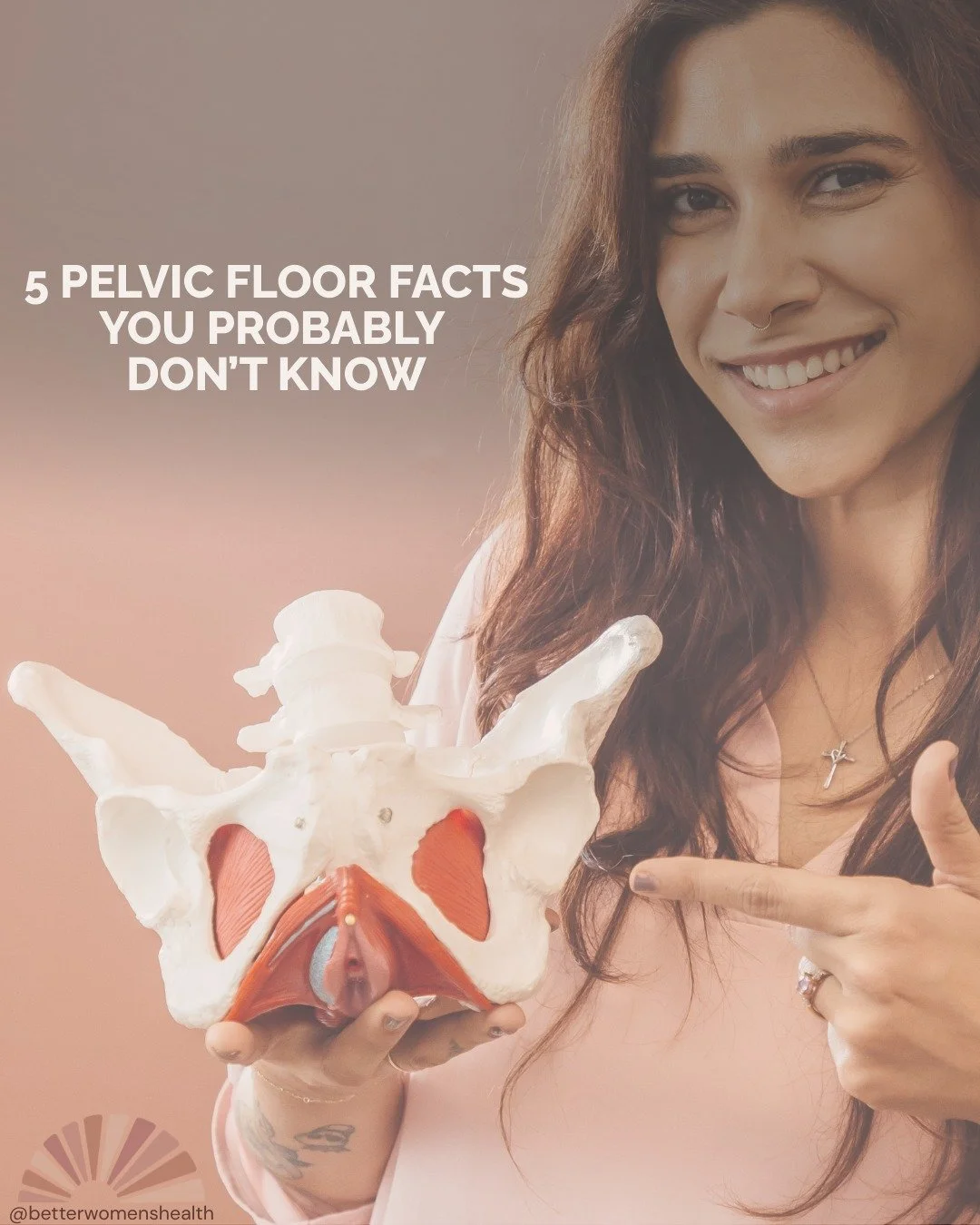 Real talk: your pelvic floor does A LOT more than just help you hold your pee.

If you&rsquo;ve ever dealt with:
✅ Leaking
✅ Constipation
✅ Back or hip pain
✅ Pressure &ldquo;down there&rdquo;
✅ Postpartum changes
✅ Pain with intimacy

&hellip;your p