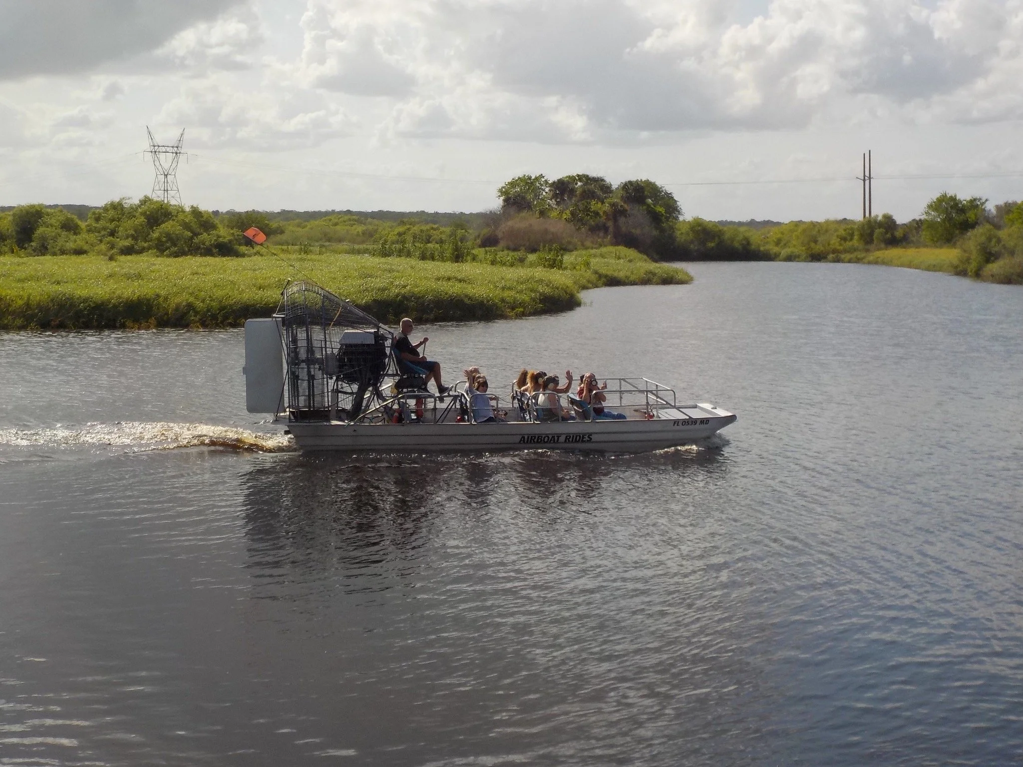 Twister Airboat Rides at Lone Cabbage