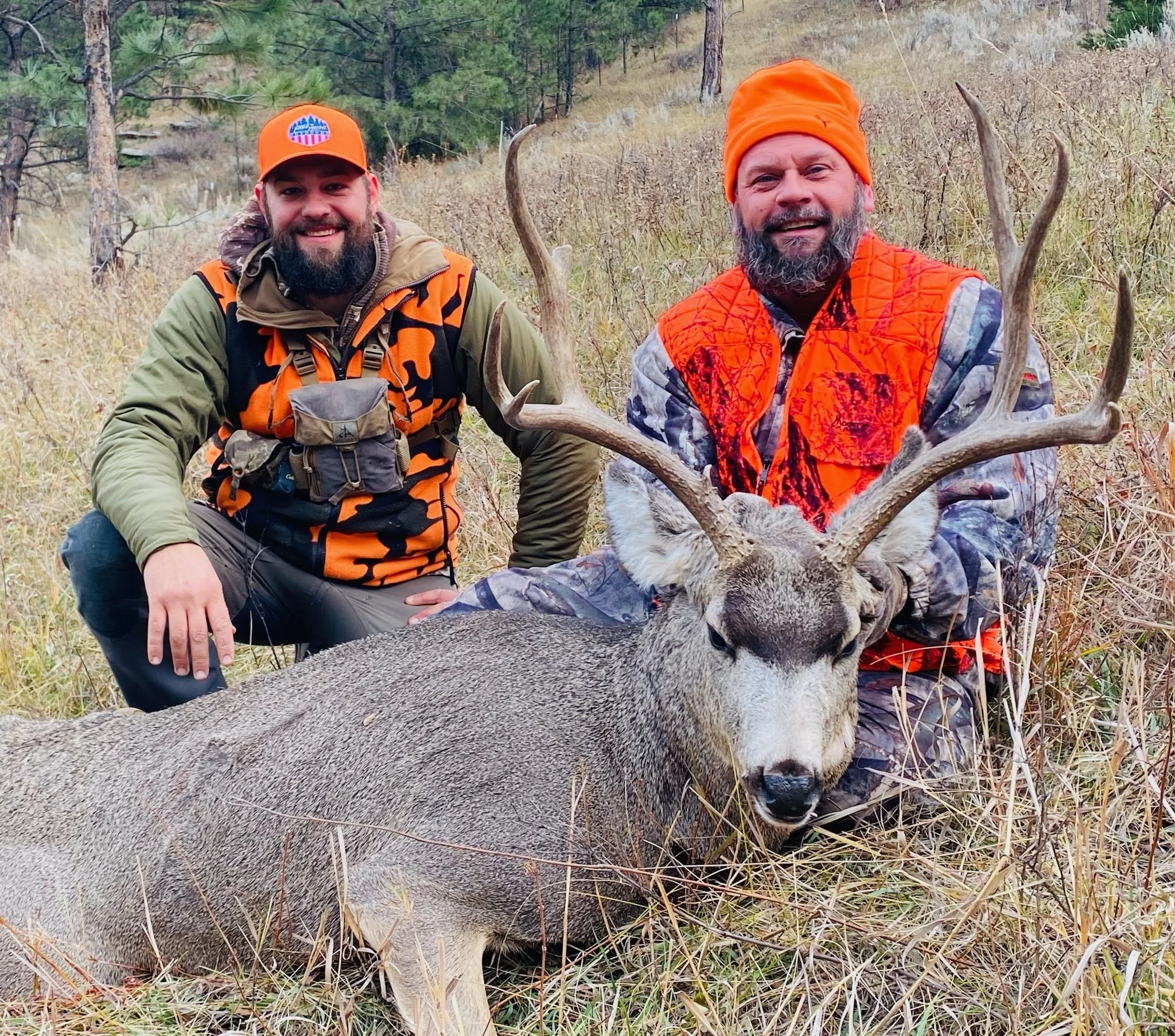 Deer hunting in Montana for mature mule deer and whitetail deer.