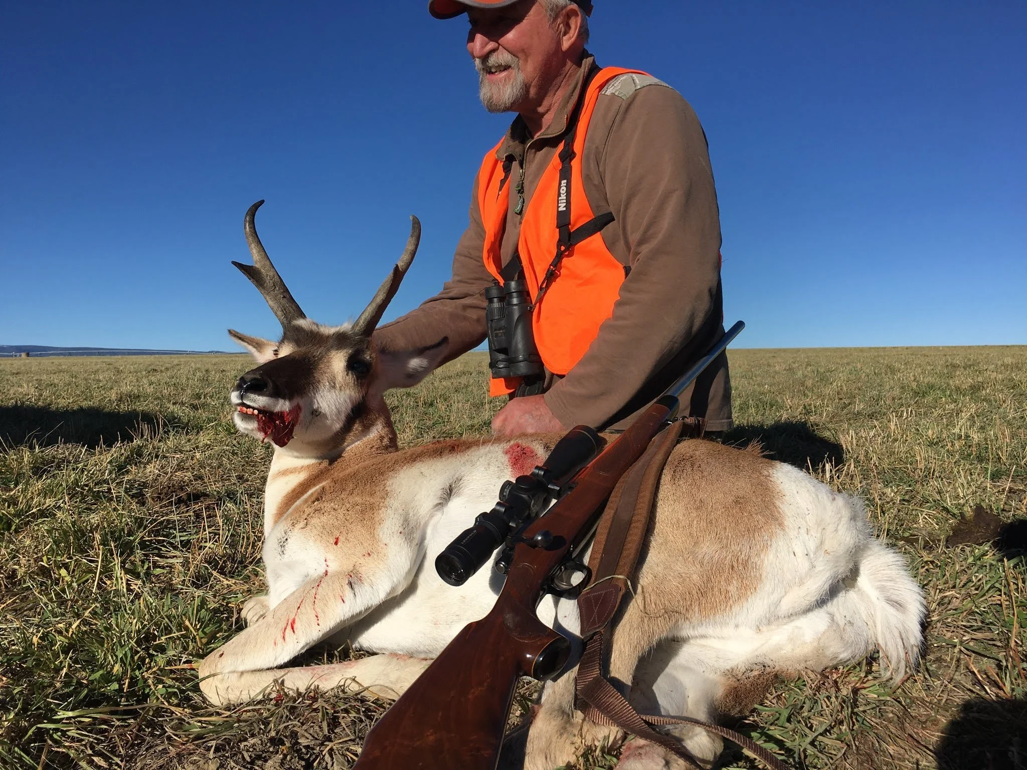 Hunting for older men senior citizen over 70 in Montana for deer, elk and antelope.