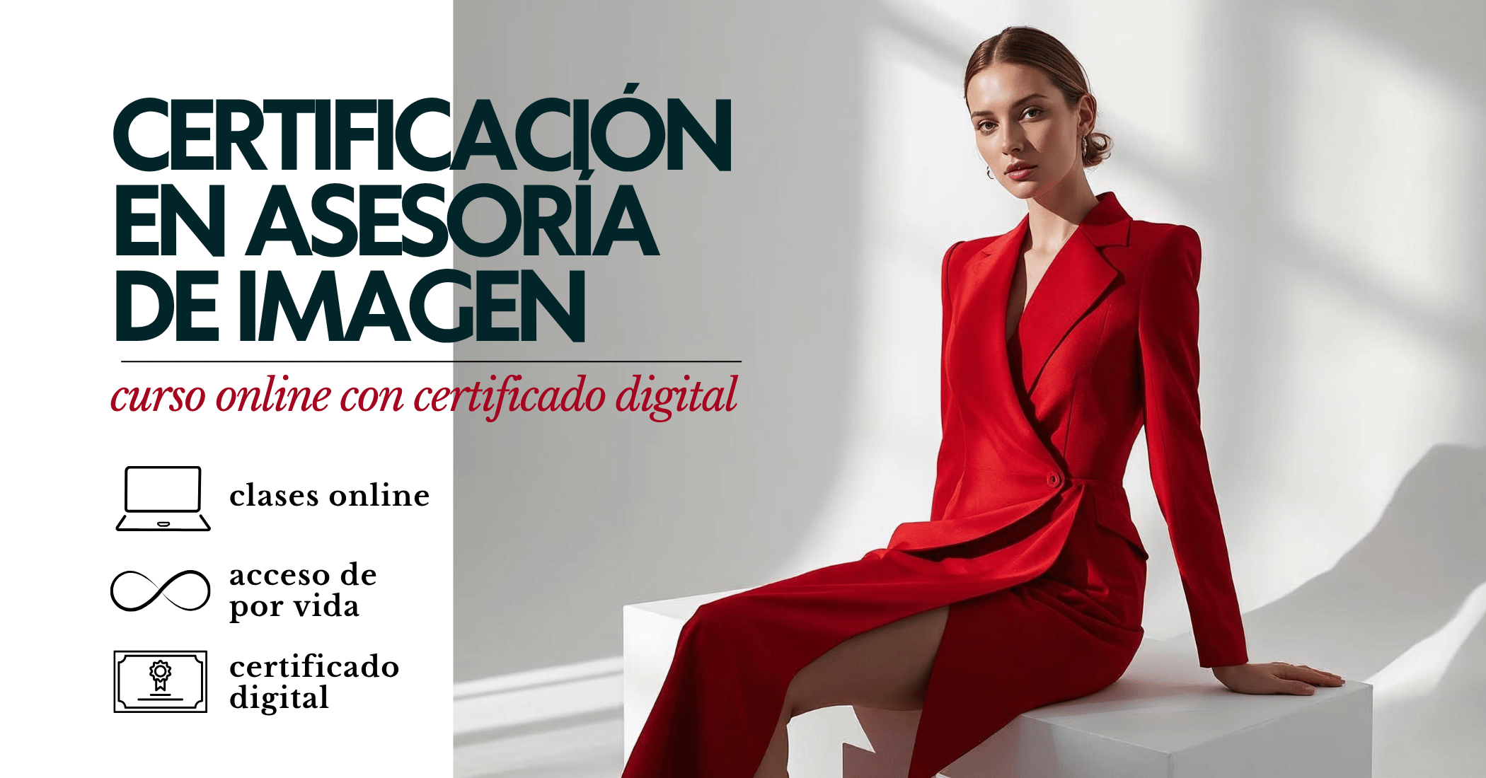 banner del curso de certificación en asesoría de imagen y personal shopper
