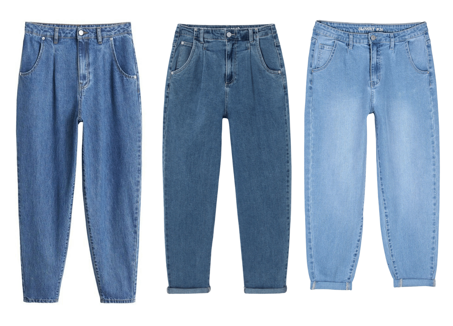 slouchy jeans