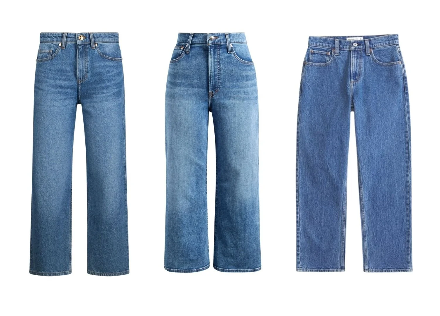 cropped jeans