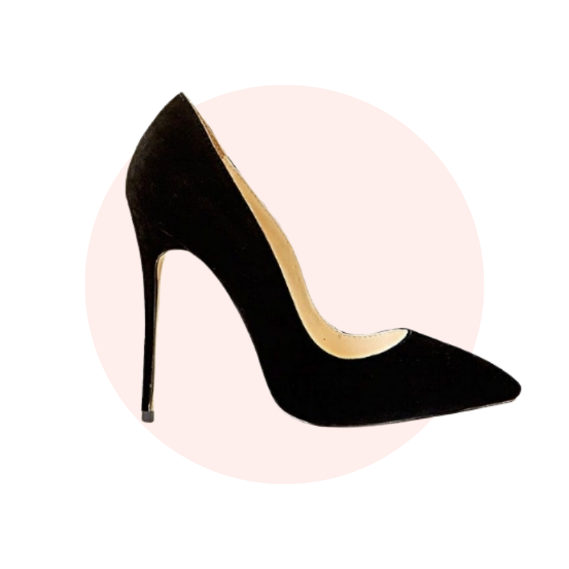 tacón stiletto