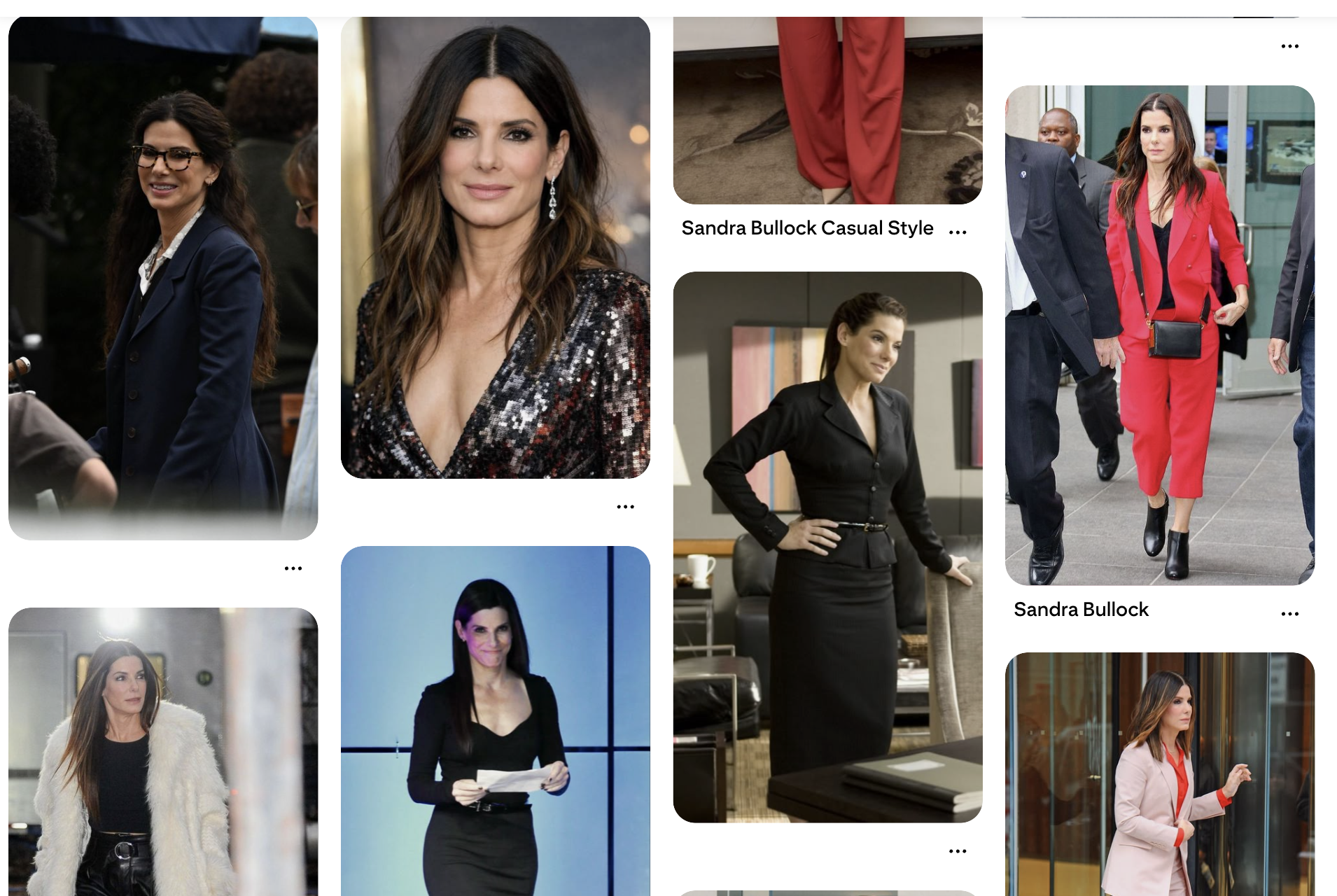sandra bullock collage