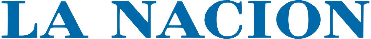 The text 'LA NACION' in bold blue letters.