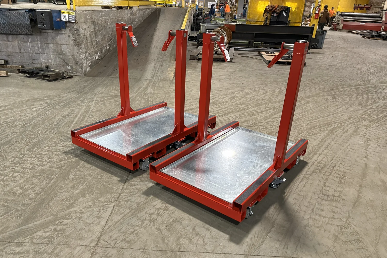 Warehouse Racking Small Jet Engine Atlas Industrial Fabricators