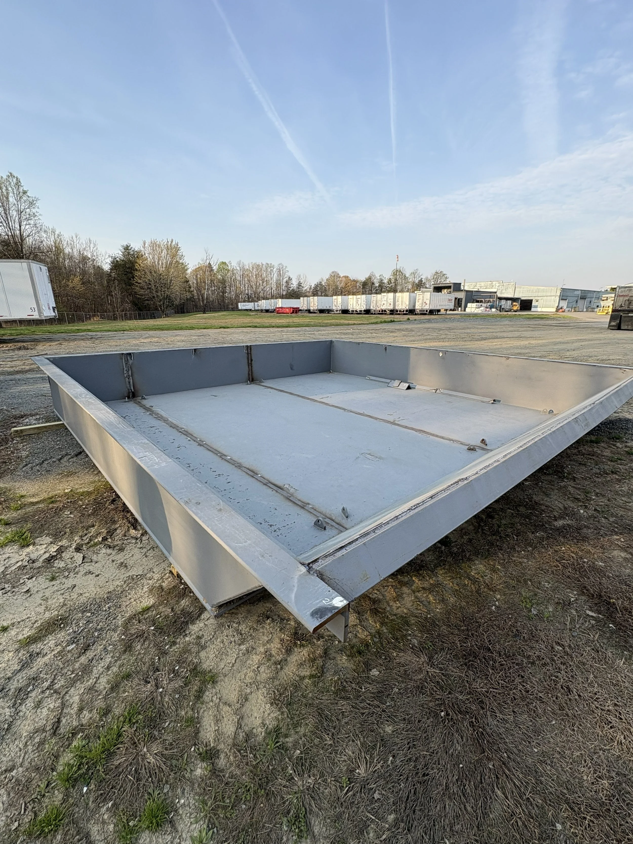 Steel Pit Box Welded for Industrial Customer