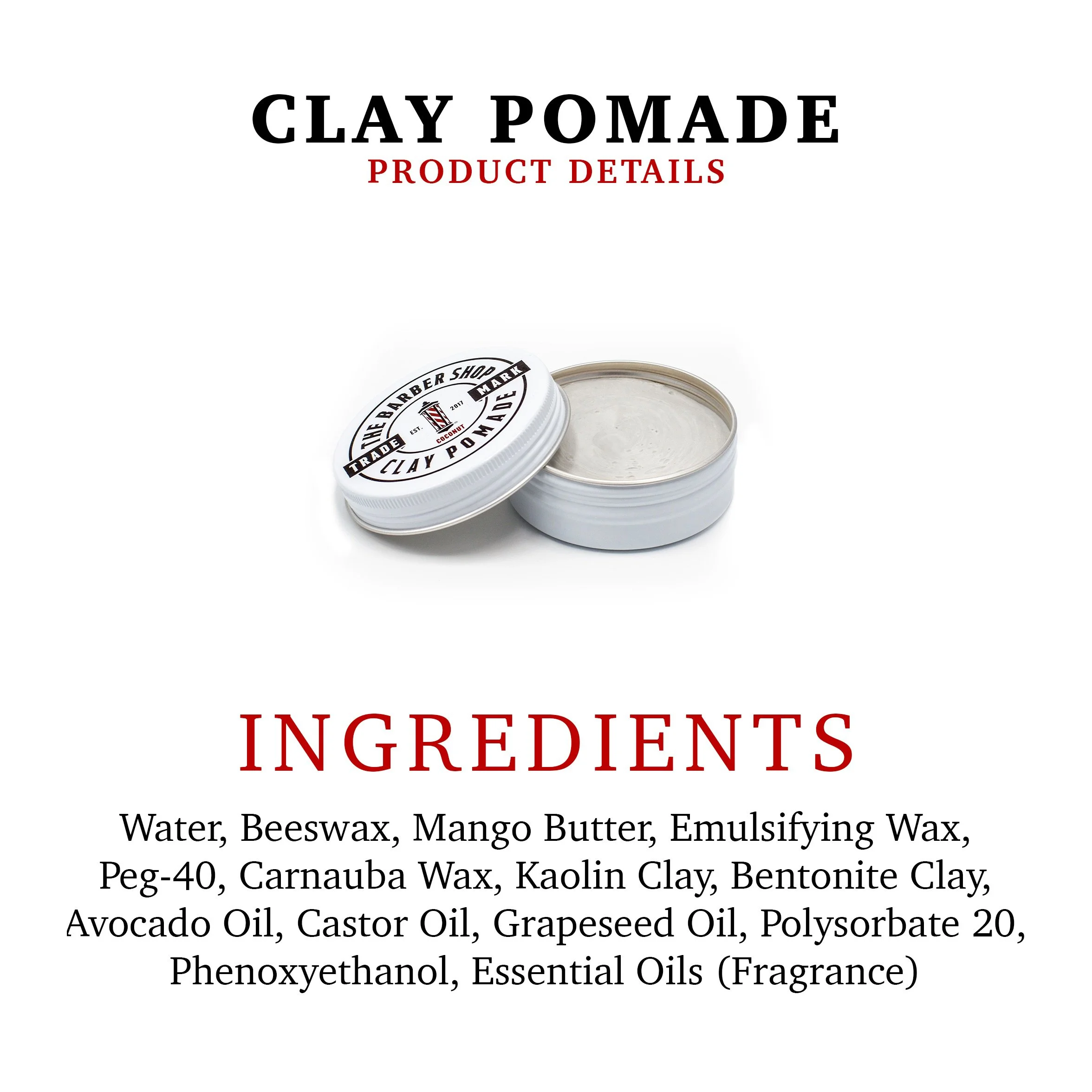 TBS Clay Pomade Infographic Ingredients - 2 oz Coconut Website.jpg
