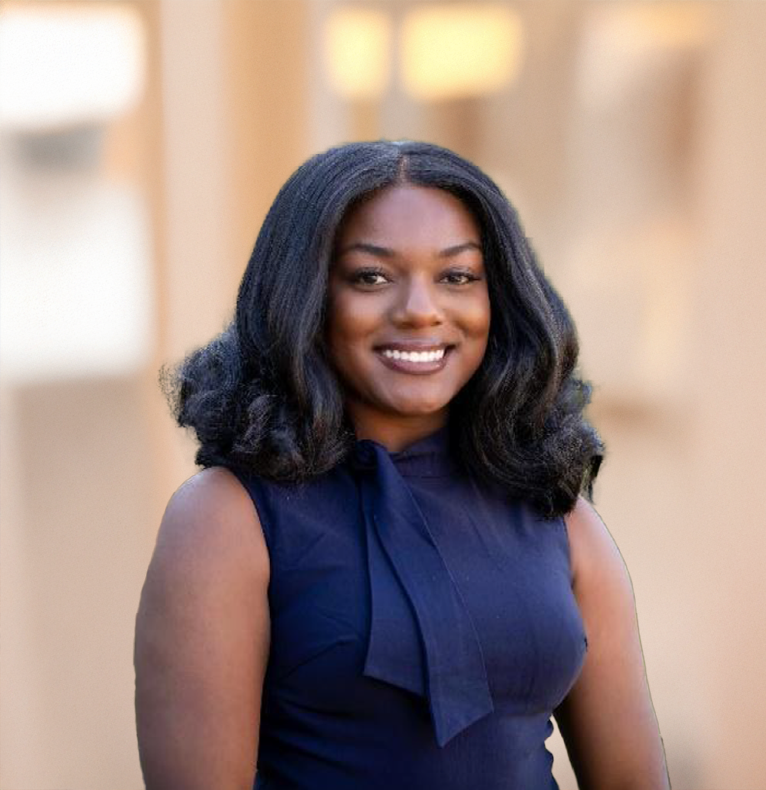 Portrait of team member of The Woman's Opportunity Rehabilitation Center, D’Yonce Sade Williamson, Entrepreneurship Facilitator.