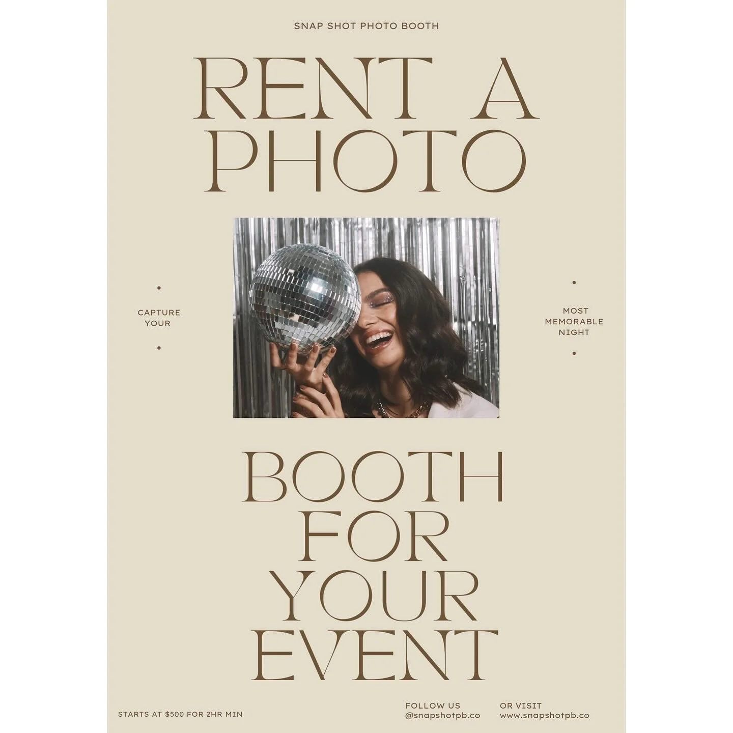 ✨ BOOK NOW ✨ 

We are available for all of your event needs!
-Birthdays
-All things Wedding
-Baby showers 
- School Events 
-Work parties

DM us for more info!