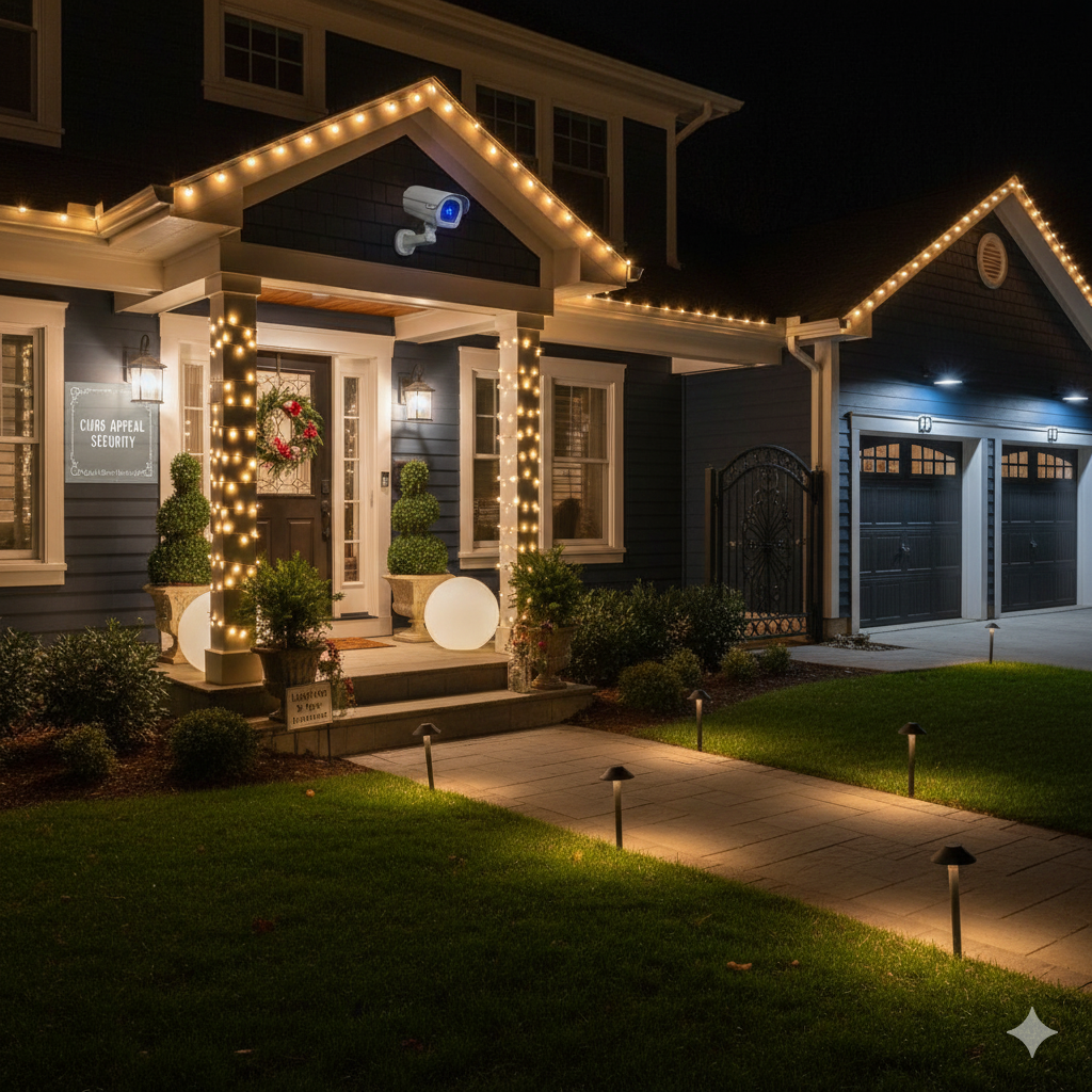 Curb Appeal Security: Using Lights &amp; Decor to Deter Intruders