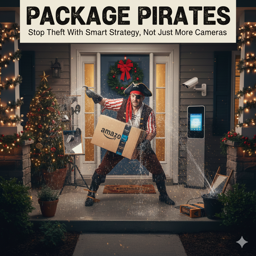 Package Pirates: Stop Theft With Smart Strategy, Not Just More Cameras