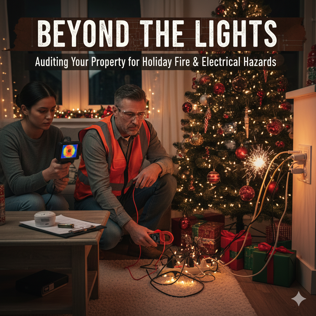 Beyond the Lights: Auditing Your Property for Holiday Fire &amp; Electrical Hazards