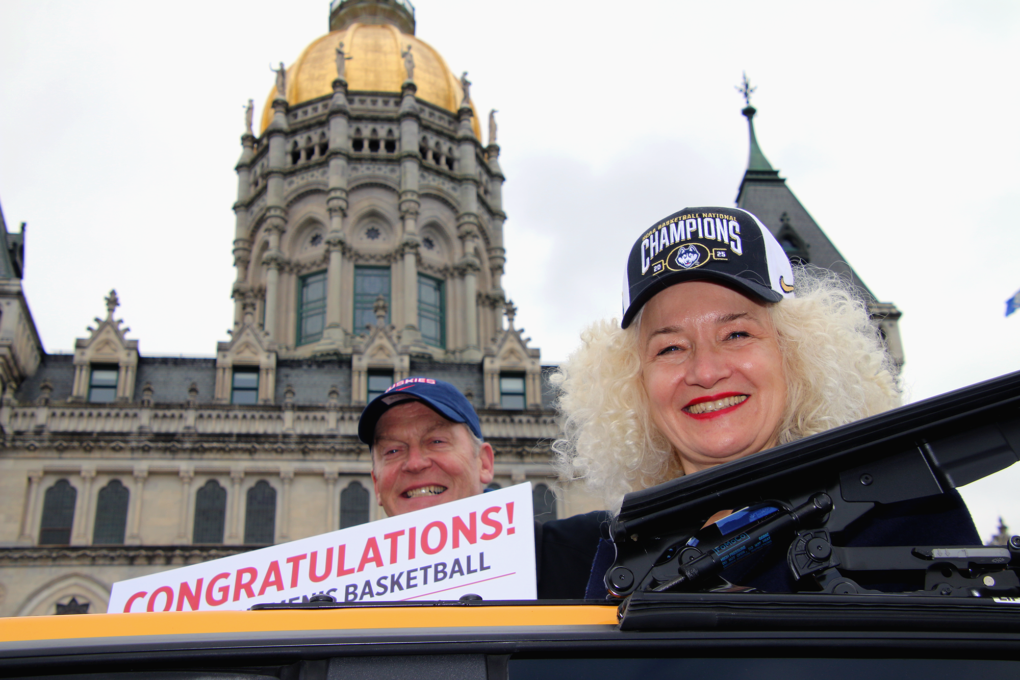 UConn Women's Basketball Championship Parade 2025 Hartford, CT